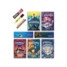 Genç Timaş 5 6 7 8 Sınıf Okuma Kitapları Set 5 Kitap - Malamander Gargantis Mermedusa Festergrimm Shadowghast