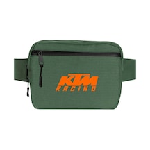 Ktm Racing Orange Logo Yeşil Bel Çantası