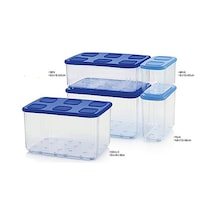 Tupperware Modüler Düzenleme Kabı 5 Li Set Saklama Kabı Esc Çok Renkli