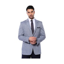 Wessi Slim-fit Sivri Yaka Mavi Ceket Mavi