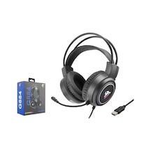 Hadron G884 Rgb Ledli Mikrofonlu 2mt Usb Kablolu Kulaküstü Oyuncu Kulaklığı - Siyah Hadron G884 Rgb Ledli Mikrofonlu 2mt Usb Kablolu Kulaküstü Oyuncu Kulaklığı - Siyah