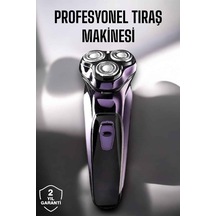 Profesyonel Şarjlı Saç Ve Sakal Tıraş Makinesi Hassas Kesim Mh-hs9188-7663