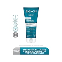 Bioxcin Acnium Sebum Dengeleyici Yüz Yıkama Jeli 200 ml  Salisilik Asit Çay Ağacı Niasinamid