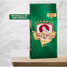 King Plus Kuzu Etli ve Pirinçli Yetişkin Kedi Maması 15 KG