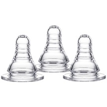 3 Adet/takım Lsr Yedek Süt Biberonu Bebek Biberon Standart Boyut Emzik S/m/l Boyutu Mevcut