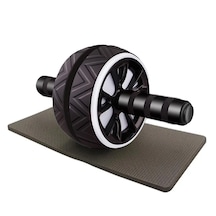 Delta Ab Wheel Karın Egzersiz Ve Fitness Tekerleği Siyah-beyaz