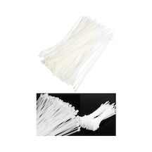 Plastik Cırt Kelepçe Beyaz 3,6x200 1 Pkt 100 Adet