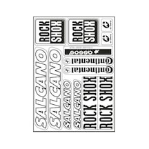 Salcano 003 Bisiklet Sticker Çok Renkli