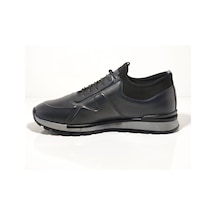 Cem Pekşen Blackheart 1840 Lacivert Deri Erkek Casual Ayakkabı Lacivert