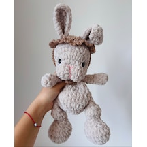 Barnaby The Bunny Uyku Arkadaşı Gri - Kahverengi