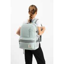 Ventis Unisex Okul Çantası Lise Ortaokul Sırt Çantası 43 30 Cm Ortopedik Sırt Çok Cepli Vnt3-c Mavi