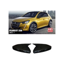 Peugeot 208 Batman Yarasa Ayna Kapağı Piona Black Abs 2021+