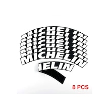 Lastik Yazısı / Araba Lastik Yazısı / Tire Text Michelin 8 Li Set + Yapıştırıcı+zımpara