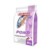 Dajana Koi Color Pond Sticks Koi Ve Japon Balığı Yemi 80 Gr