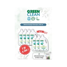 Green Clean Bitkisel Bulaşık Deterjanı 2750 Ml 7 Al 6 Öde Ve Rosie Hediye