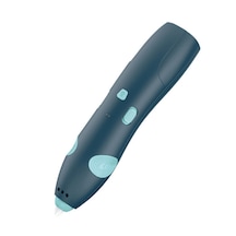 Düşük Sıcaklıklı 3D Baskı Kalemi USB Şarjlı Koyu Mavi