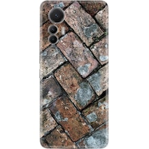 Xiaomi 12 Lite Kılıf Resimli Desenli Baskılı Silikon Retro Stone 1324