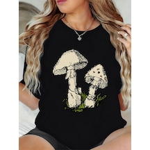 Noıssey Urban Pop Graphic Kadın Tişört Koleksiyonukod 5460 Siyah