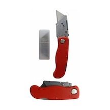 Katlanabilir Halıfleks Maket Bıçağı Üçgen Uçlu Falçata