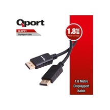 Qport Q-Dp01 1.8 M Display Port Kablo