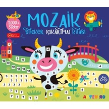 Mozaik Sticker Çıkartma Kitabı - Lacivert