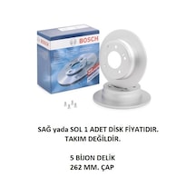 Arka Fren Diski Hyundai İ30 2 Hb Gd 2011+ 584111h300 0986479c14 Bosch 1 Adet Disk