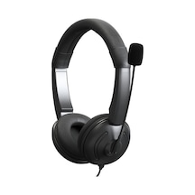 Kulaklık, Tek Tuşlu Mikrofon/ses Engelleme - Siyah Kulaklık, Tek Tuşlu Mikrofon/ses Engelleme - Siyah