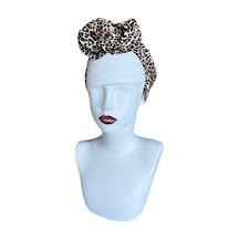 Leopar Desen Telli Saç Bandı Kahverengi - 794463680 Kahverengi - 794463680 Kahverengi