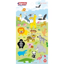 Bigpoint Sticker Sevimli Hayvanlar X 15 Adet