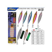 Cultiva 31918 Gekito Jig Ultra Slow 40g 8.0cm