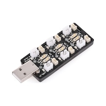 Xiyyadms 6'ya Kadar 1s Lipo Pil Şarj Cihazı - Usb İle Taşınabilir Çoklu Şarj