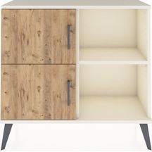 Arges Şifonyer 2 Raflı 2 Kapaklı 88x30x80 Aytaşı-çam/aytaşı Çam/aytaşı