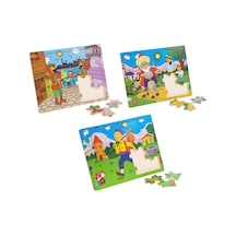 Masal Yapboz Puzzle Pazıl Ahşap