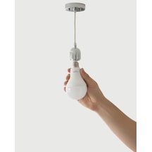 Dl-2030 Şarjlı Led Ampul Çok Renkli