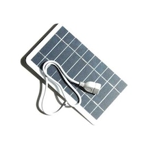 Pazly Tasarımıza Bayılacaksınız 5v 2w Taşınabilir Güneş Paneli - Su Geçirmez Kamp Ekipmanı
