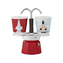- Set Mini Express: Ocak Üstü Espresso Pişirici + 2 Cups - Magrite Serisi Aeropress