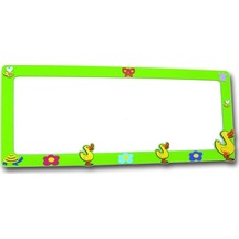 Ördek Figürlü Yazı Tahtası 90x210 Cm Çok Renkli