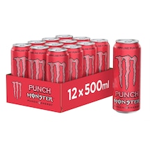 Monster Energy Pipeline Punch Enerji İçeceği 500 Ml X 12 Adet