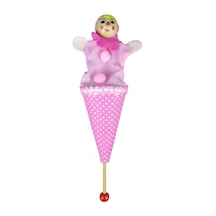 Palyaço Çubuklu Pembe 1 Adet