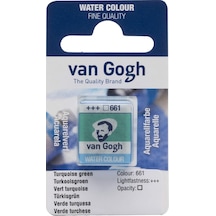 Van Gogh Suluboya Tablet Turquoise Green -661 Karışık Çok Renkli