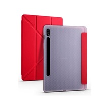 Galaxy Uyumlu Tab S7 T870 Kılıf Tri Folding Smart Kalem Standlı Kılıf