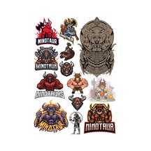 Boğa Sticker Set 6 15 Parça Telefon, Tablet, Defter, Laptop Sticker