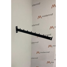 Duvara Monte Lzk Eğri Siyah Baston Renkli