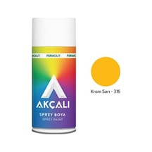 Akçalı 316 Sprey Boya Krom Sarı 400 ML