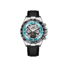 Kronen&söhne Skymarine Skeleton Mekanik Otomatik Erkek Kol Saati Gümüş