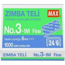 Max Zımba Teli No 3-1m 24/6