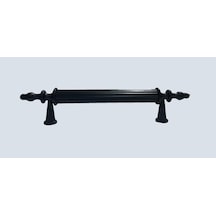Hırdavatım Hırdavatım Siyah Mobilya Dolap Çekmece Kulp 128 Mm