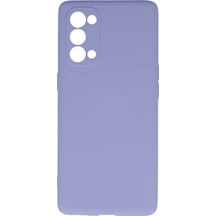 Newface Oppo Reno 5 Pro Kılıf Nano İçi Kadife Silikon - Lila lila