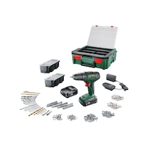 Bosch UniversalDrill 18V 1.5ah Çift Akülü Matkap + Systembox - 06039D4003