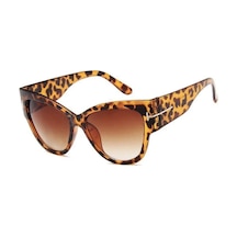 Striped Vintage & Retro Güneş Gözlüğü Leopar